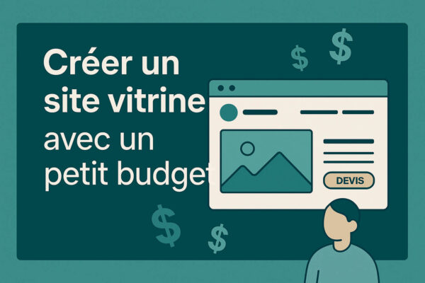 Créer un site vitrines à petit budget.